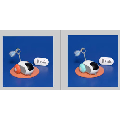 Juguete interactivo para gatos con control remoto