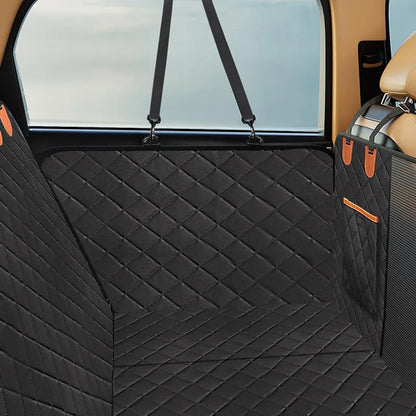 Funda de asiento con carga térmica para mascotas montada en el automóvil