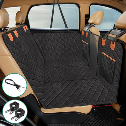 Funda de asiento con carga térmica para mascotas montada en el automóvil