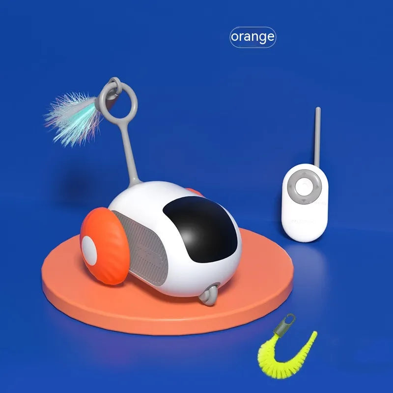 Juguete interactivo para gatos con control remoto
