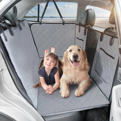 Funda de asiento con carga térmica para mascotas montada en el automóvil